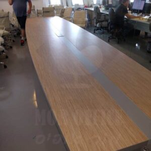 שולחן ישיבות ליין עם ארון תחתון