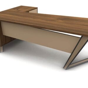 שולחן מנהל רגל נטויה